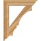 Ekena Millwork Balboa Traditional Rough Sawn Bracket, Western Red Cedar, 6"W x 38"D x 46"H BKT06X38X46BOA01RWR - alternate 2